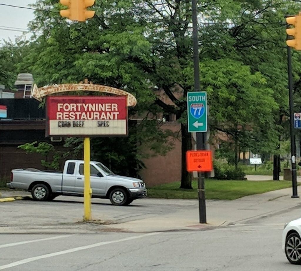 Bob & Sheri’s 49ER menu 2